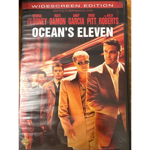 Ocean's Eleven DVD 2001 A Steven Soderbergh Film George Clooney Matt Damon - Picture 1 of 1
